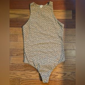Fendi x SKIMS High Neck Bodysuit